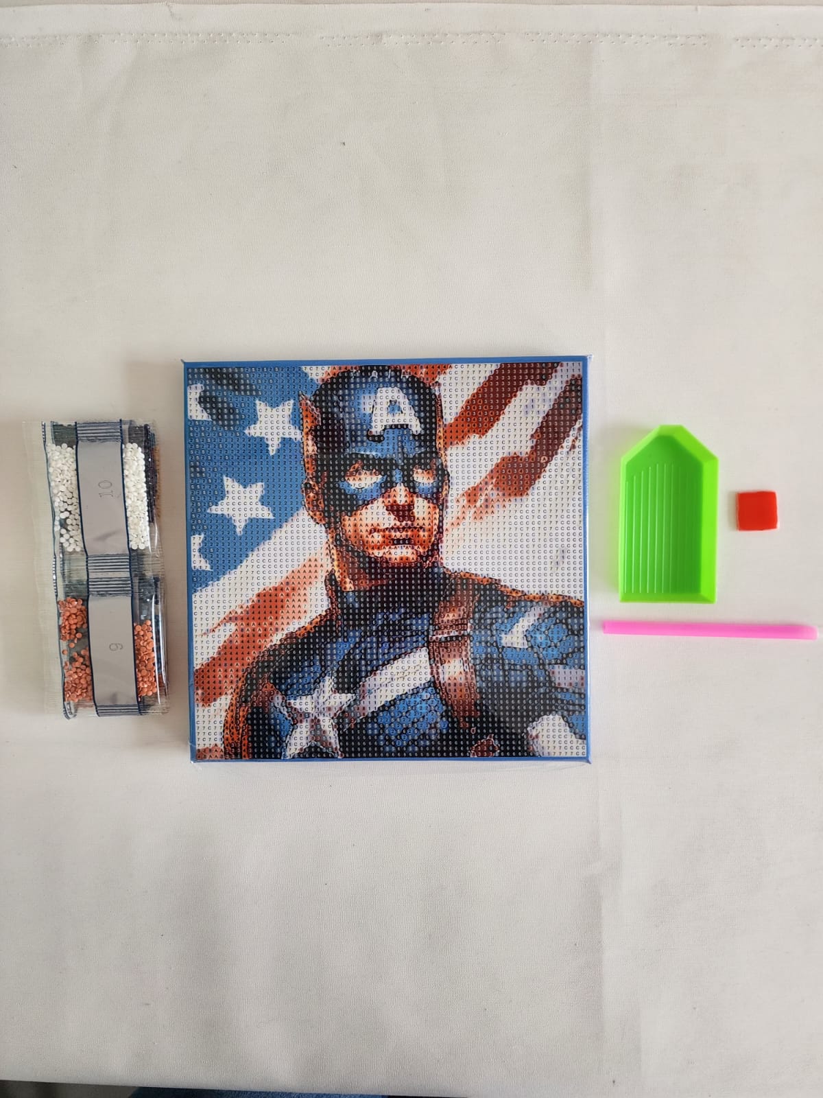 Capitan America - Kit de pintura diamante