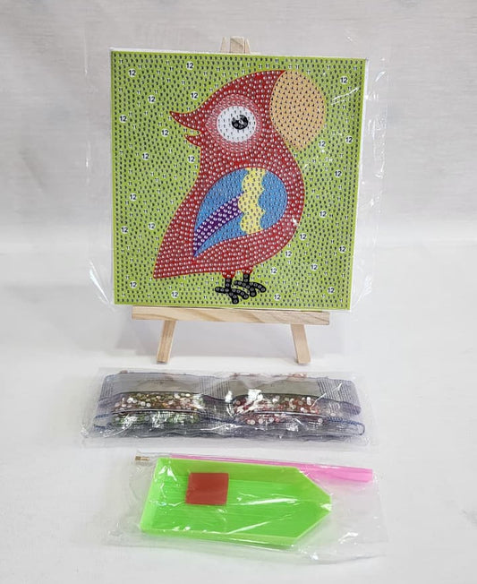 Lorito en bastidor (Kit pequeño)