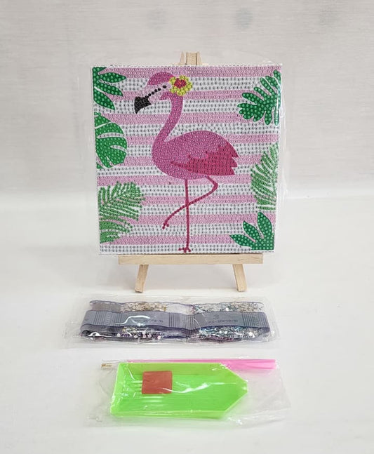 Flamingo en bastidor (kit pequeño)