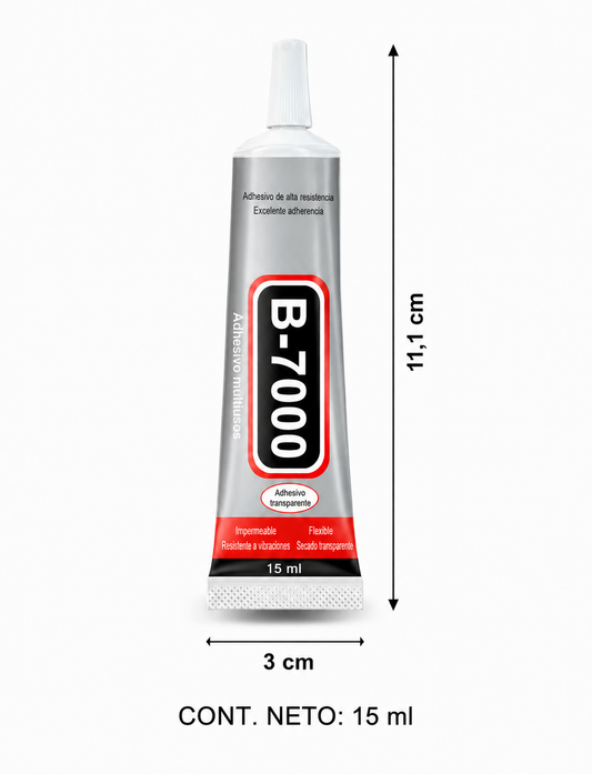 Adhesivo B-7000 de 15 ml para pegar diamantes decorativos