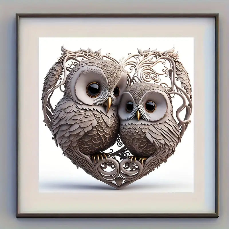 Buhos en corazón (kit pequeño)