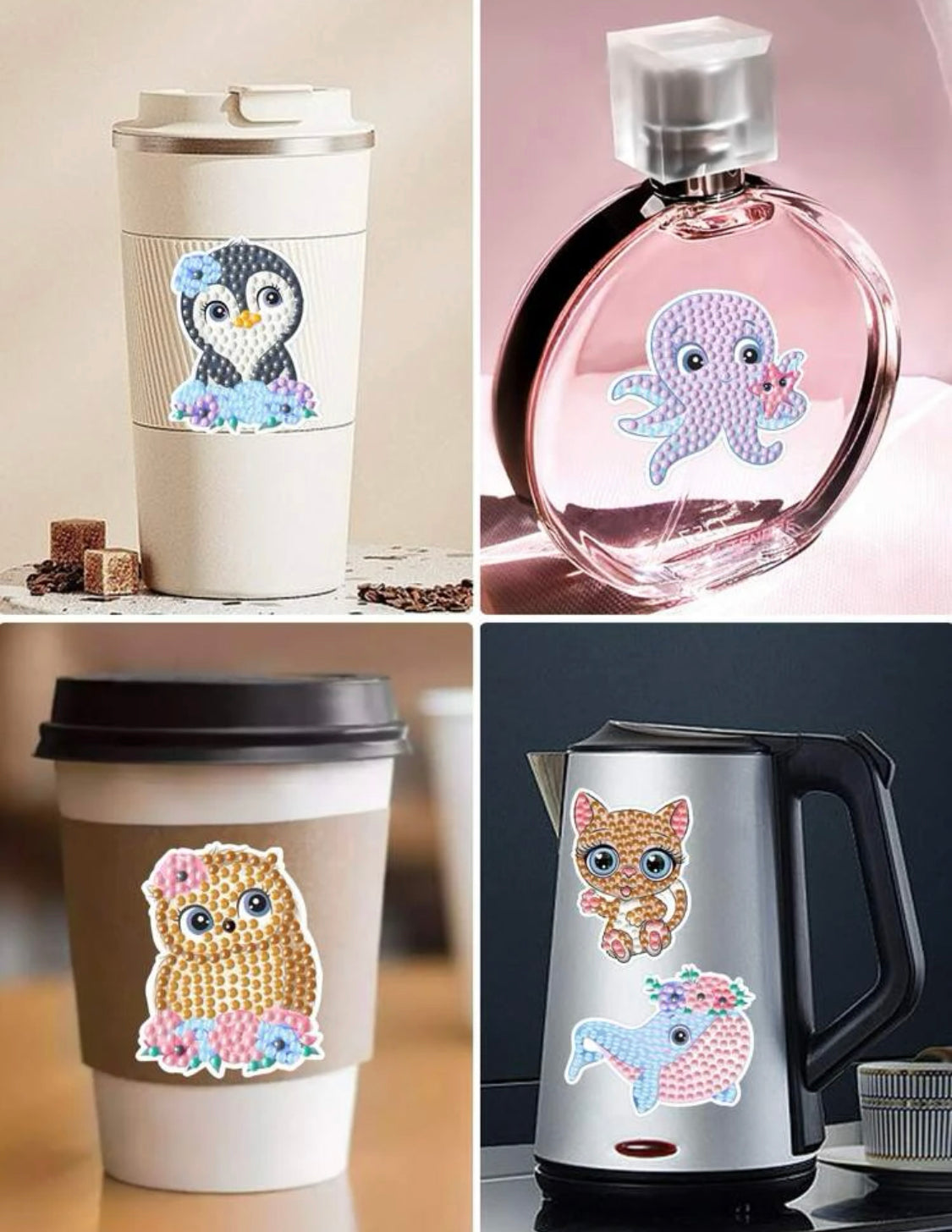 Pintura Diamante Stickers - Animalitos