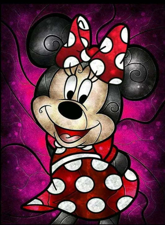 Minnie- Kit de pintura diamante